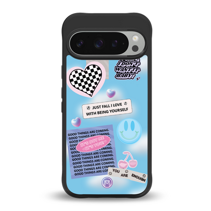 brightside back phone cover | glass case for google pixel 9 pro xl