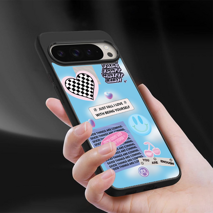 brightside back phone cover | glass case for google pixel 9 pro xl