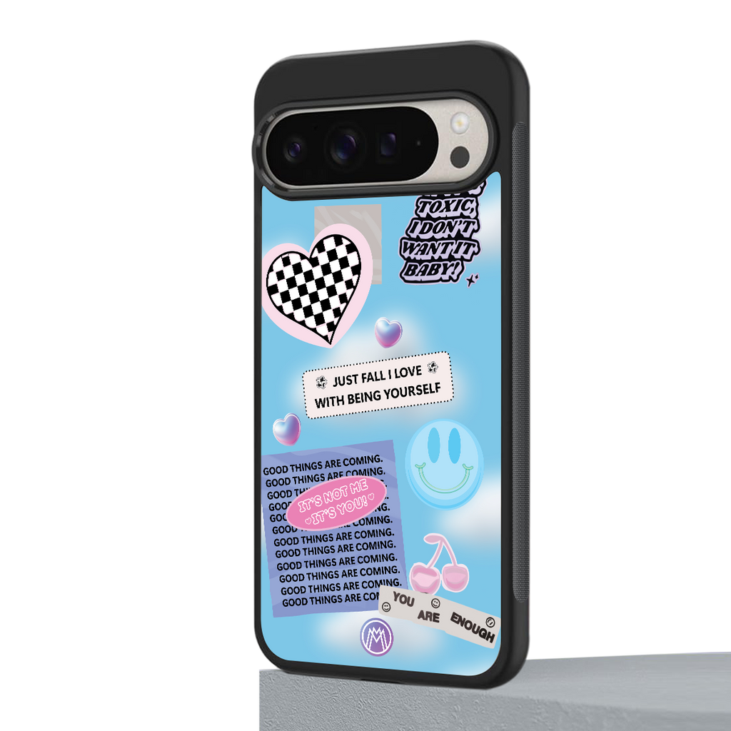 brightside back phone cover | glass case for google pixel 9 pro
