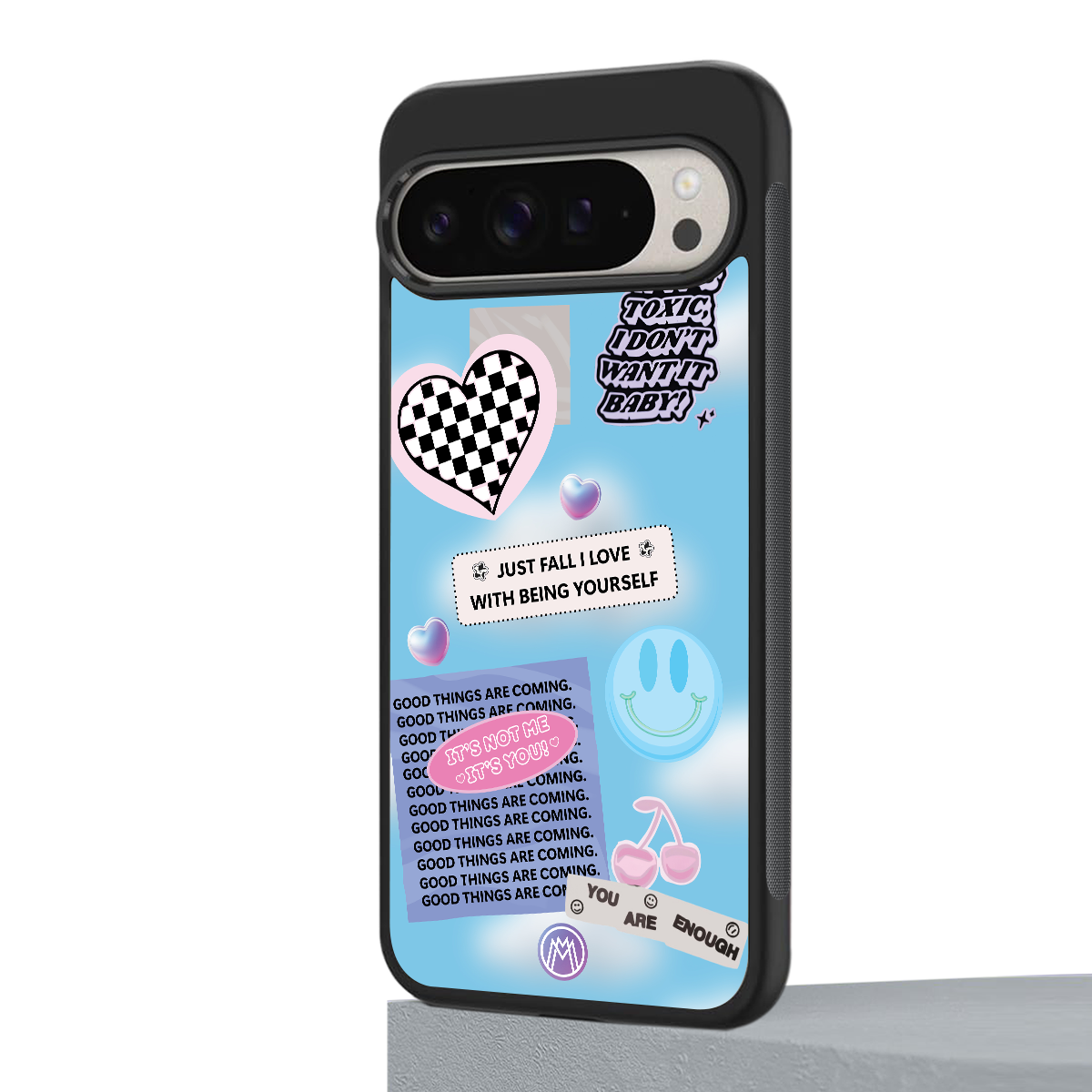brightside back phone cover | glass case for google pixel 9 pro xl