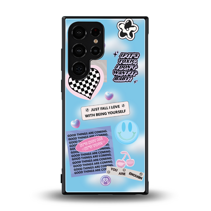 brightside back phone cover | glass case for samsung galaxy s24 ultra