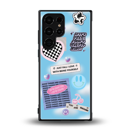 brightside back phone cover | glass case for samsung galaxy s24 ultra