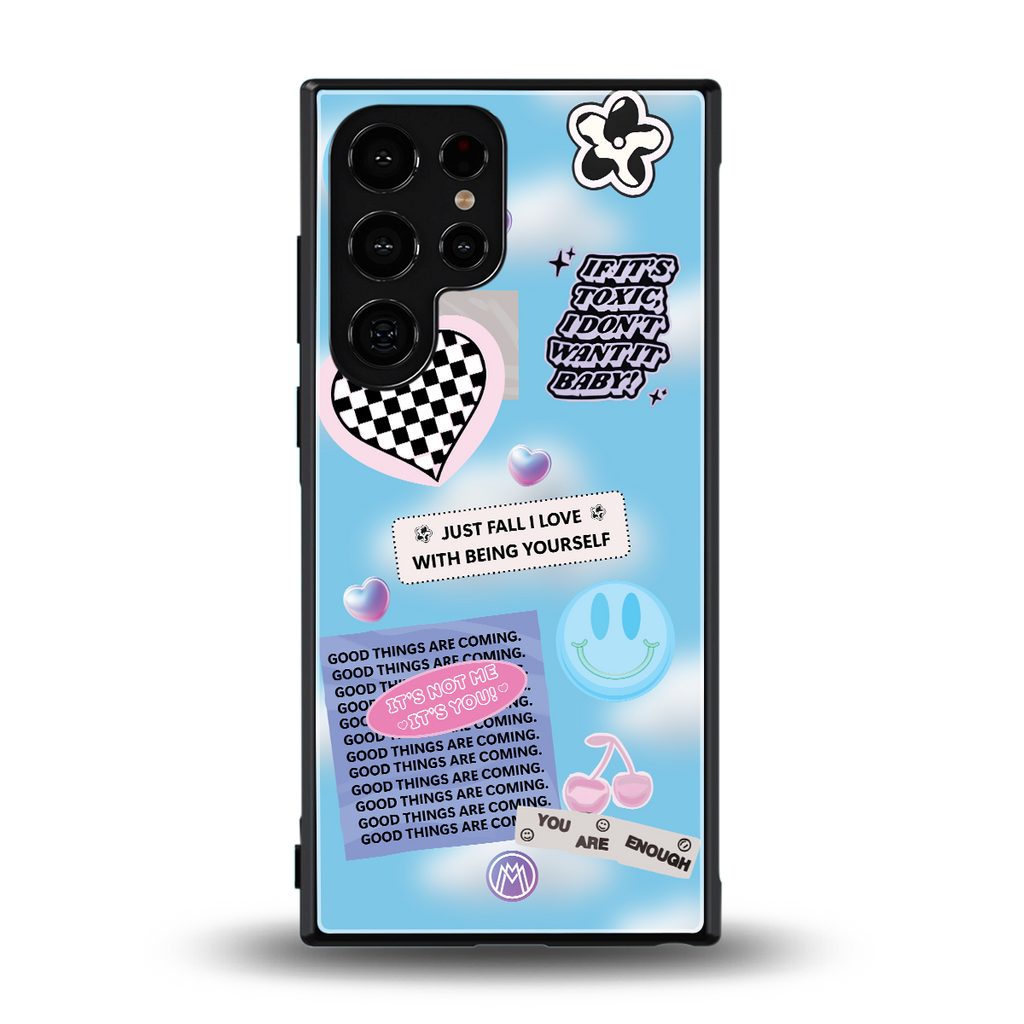 brightside back phone cover | glass case for samsung galaxy s23 ultra