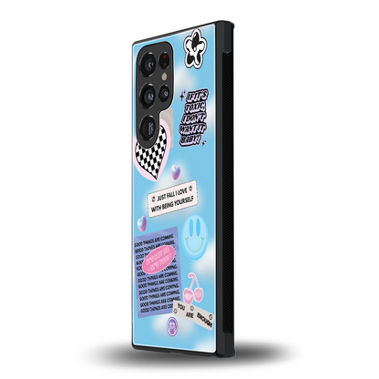 brightside back phone cover | glass case for samsung galaxy s24 ultra