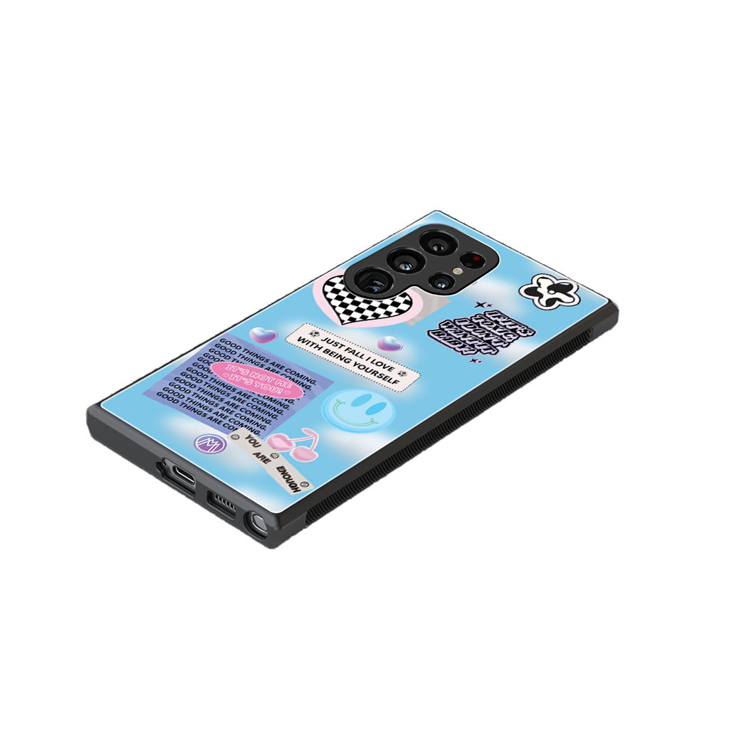 brightside back phone cover | glass case for samsung galaxy s23 ultra