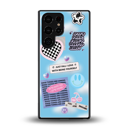 brightside back phone cover | glass case for samsung galaxy s25 ultra