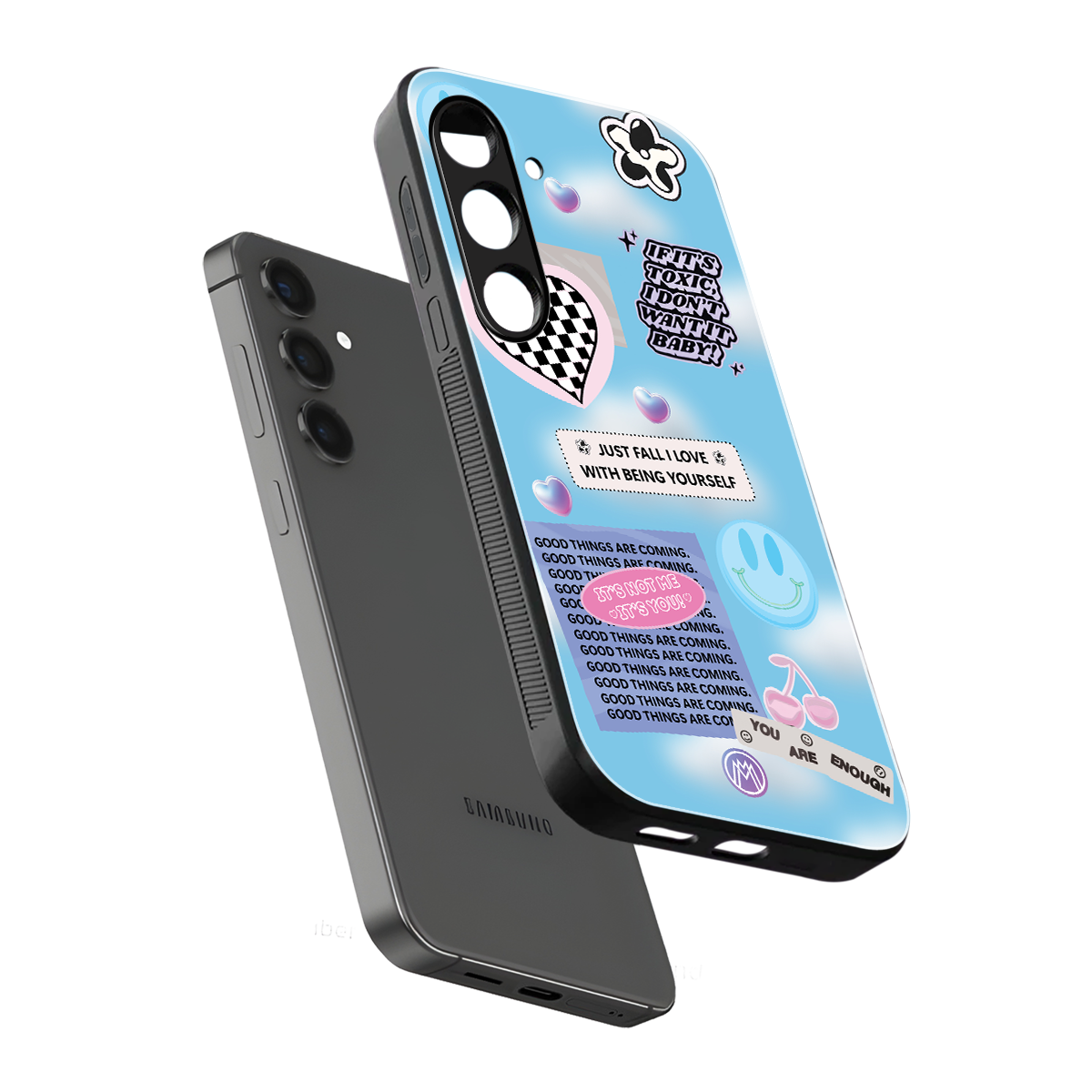 brightside back phone cover | glass case for samsung galaxy s24 fe