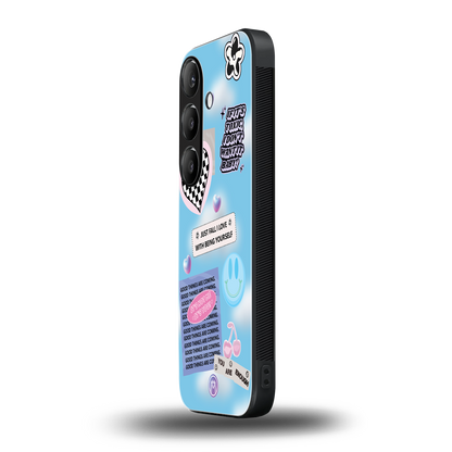 brightside back phone cover | glass case for samsung galaxy s24 fe