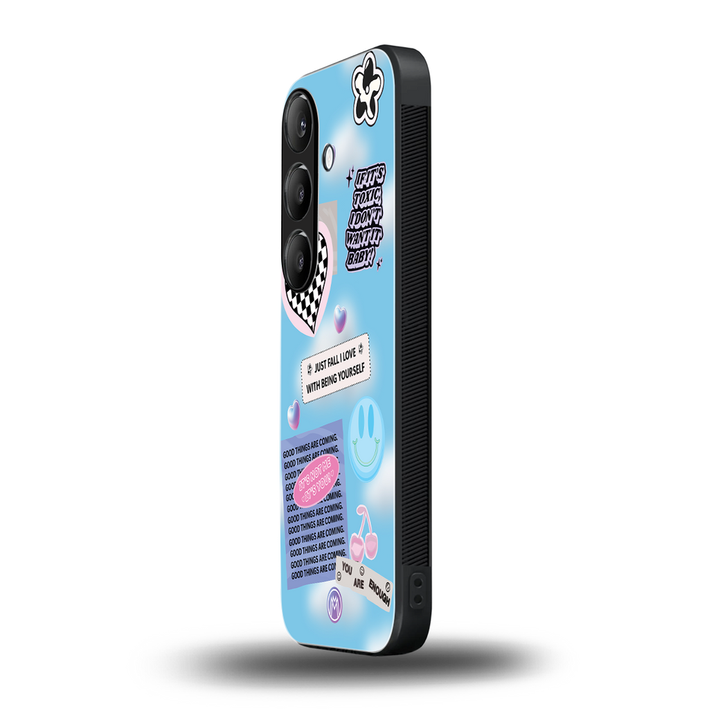 brightside back phone cover | glass case for samsung galaxy s24 plus