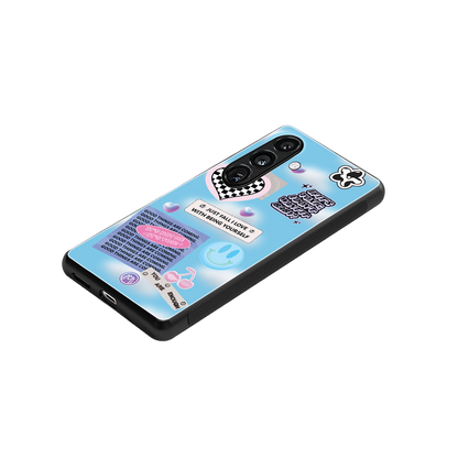 brightside back phone cover | glass case for samsung galaxy s24 fe