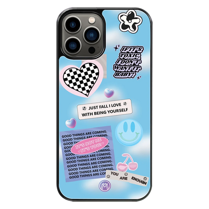 Premium Glass Back Mobile Phone Cover for iPhone, Samsung, OnePlus, Google Pixel, Redmi, Oppo, Vivo & Realme