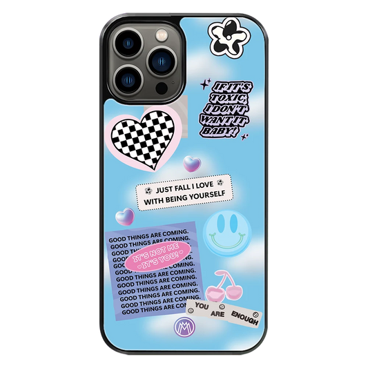 Premium Glass Back Mobile Phone Cover for iPhone, Samsung, OnePlus, Google Pixel, Redmi, Oppo, Vivo & Realme