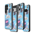 Stylish Glass Back Case for All Smartphones – iPhone, Samsung, OnePlus, Pixel, Redmi, Oppo, Vivo, Motorola