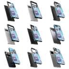 Durable Glass Back Mobile Case for iPhone, Samsung, OnePlus, Google Pixel, Redmi, Vivo, Oppo