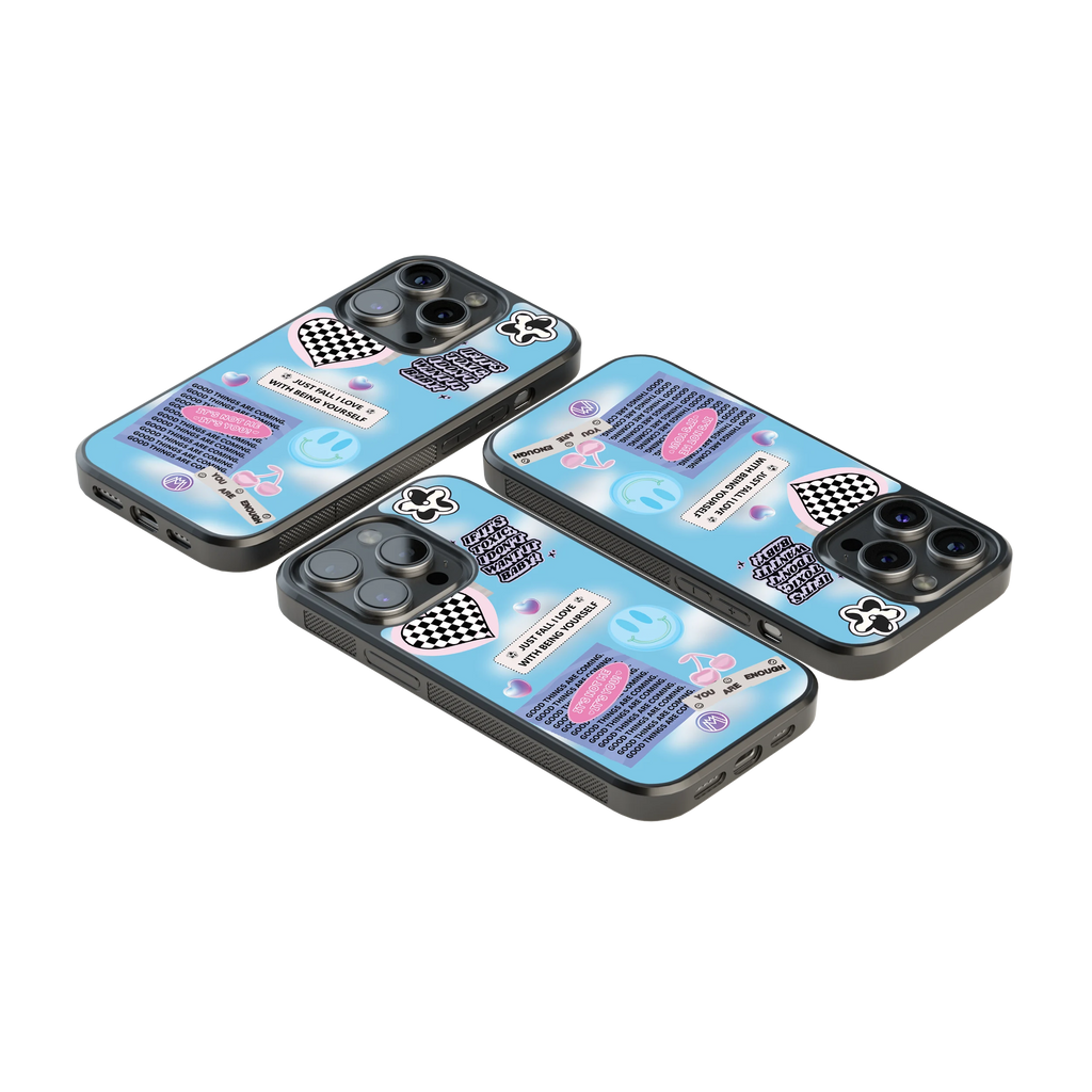 Luxury Glass Back Mobile Cover for iPhone, Samsung Galaxy, OnePlus, Pixel, Redmi & More