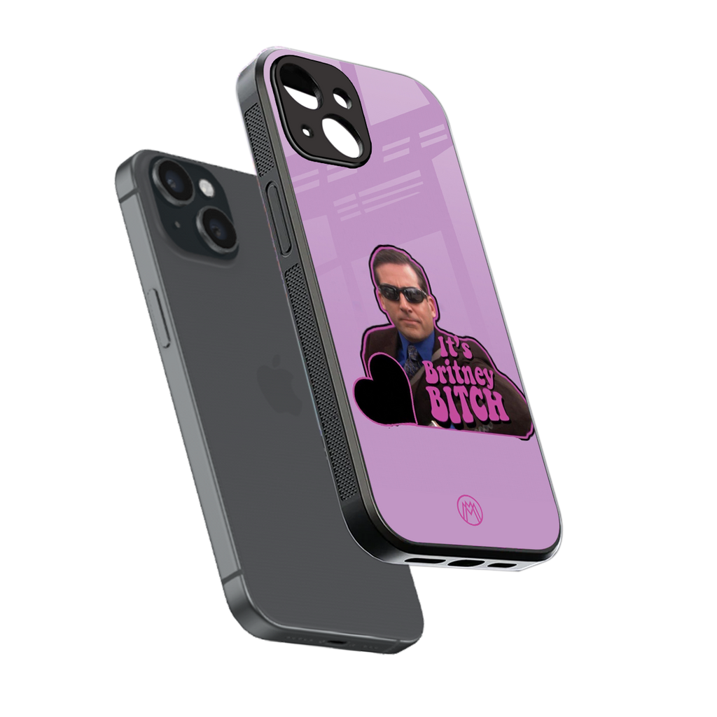 britney bitch back phone cover | glass case for iphone 13 mini