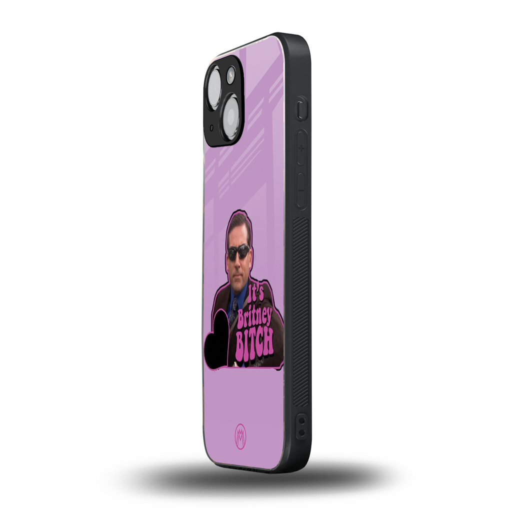 britney bitch back phone cover | glass case for iphone 13 mini