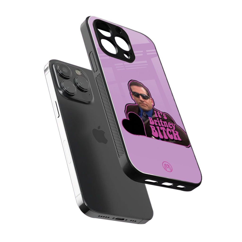 britney bitch back phone cover | glass case for iphone 13 pro max