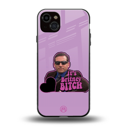 britney bitch back phone cover | glass case for iphone 14 plus