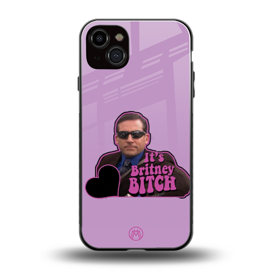 britney bitch back phone cover | glass case for iphone 14 plus