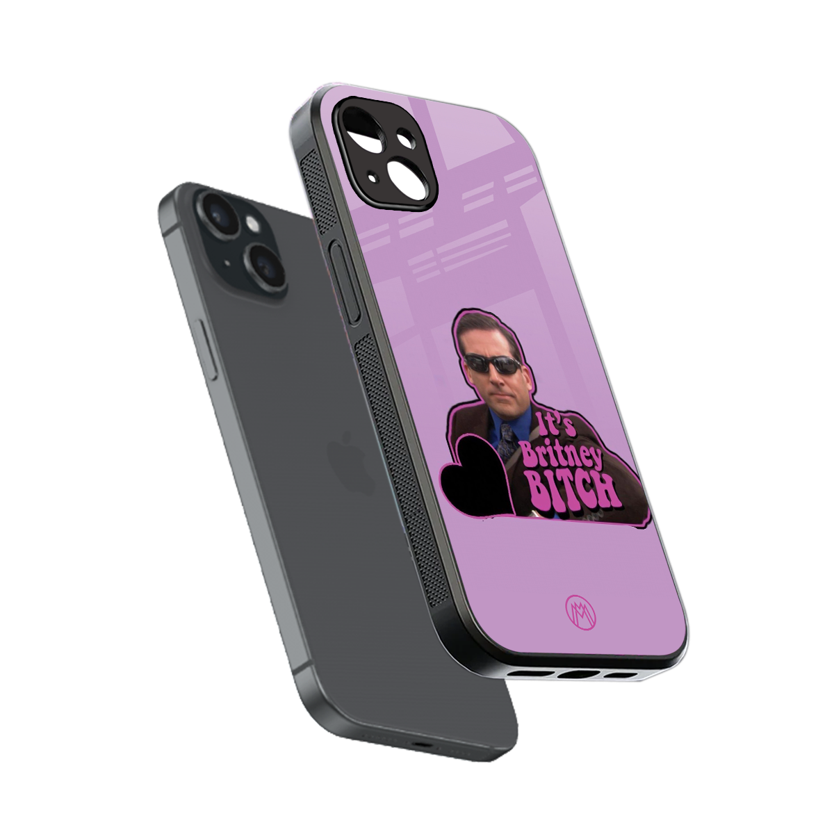 britney bitch back phone cover | glass case for iphone 15 plus