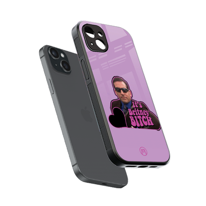 britney bitch back phone cover | glass case for iphone 14 plus