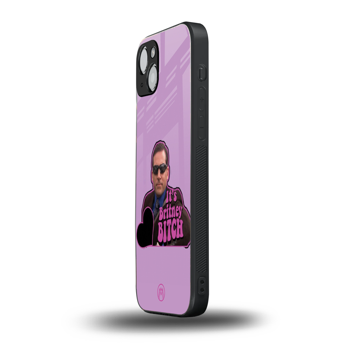 britney bitch back phone cover | glass case for iphone 15 plus