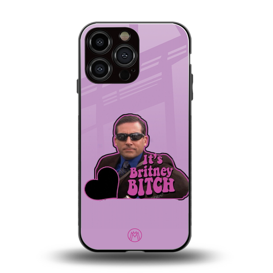 britney bitch back phone cover | glass case for iphone 14 pro max