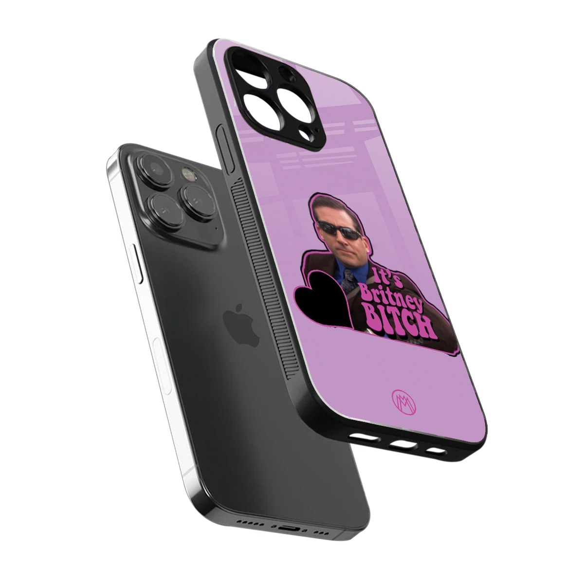 britney bitch back phone cover | glass case for iphone 15 pro max