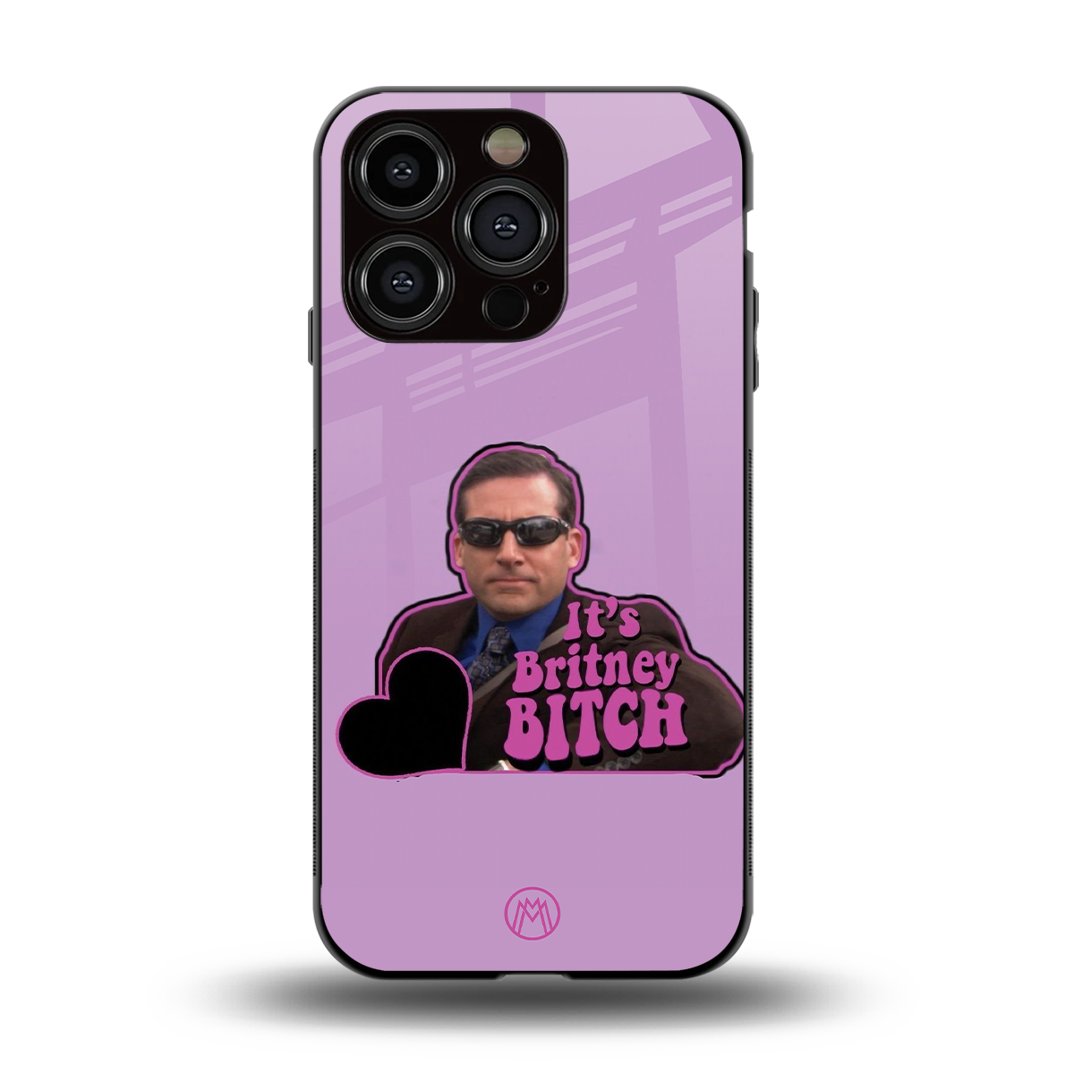 britney bitch back phone cover | glass case for iphone 15 pro