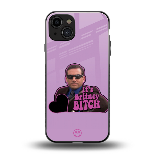 britney bitch back phone cover | glass case for iphone 15