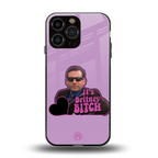 britney bitch back phone cover | glass case for iphone 16 pro max