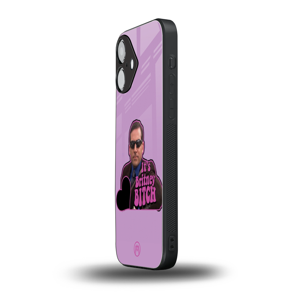 britney bitch back phone cover | glass case for iphone 16