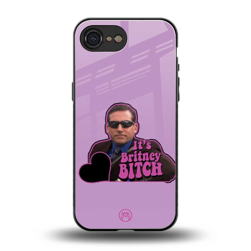britney bitch back phone cover | glass case for iphone 16e