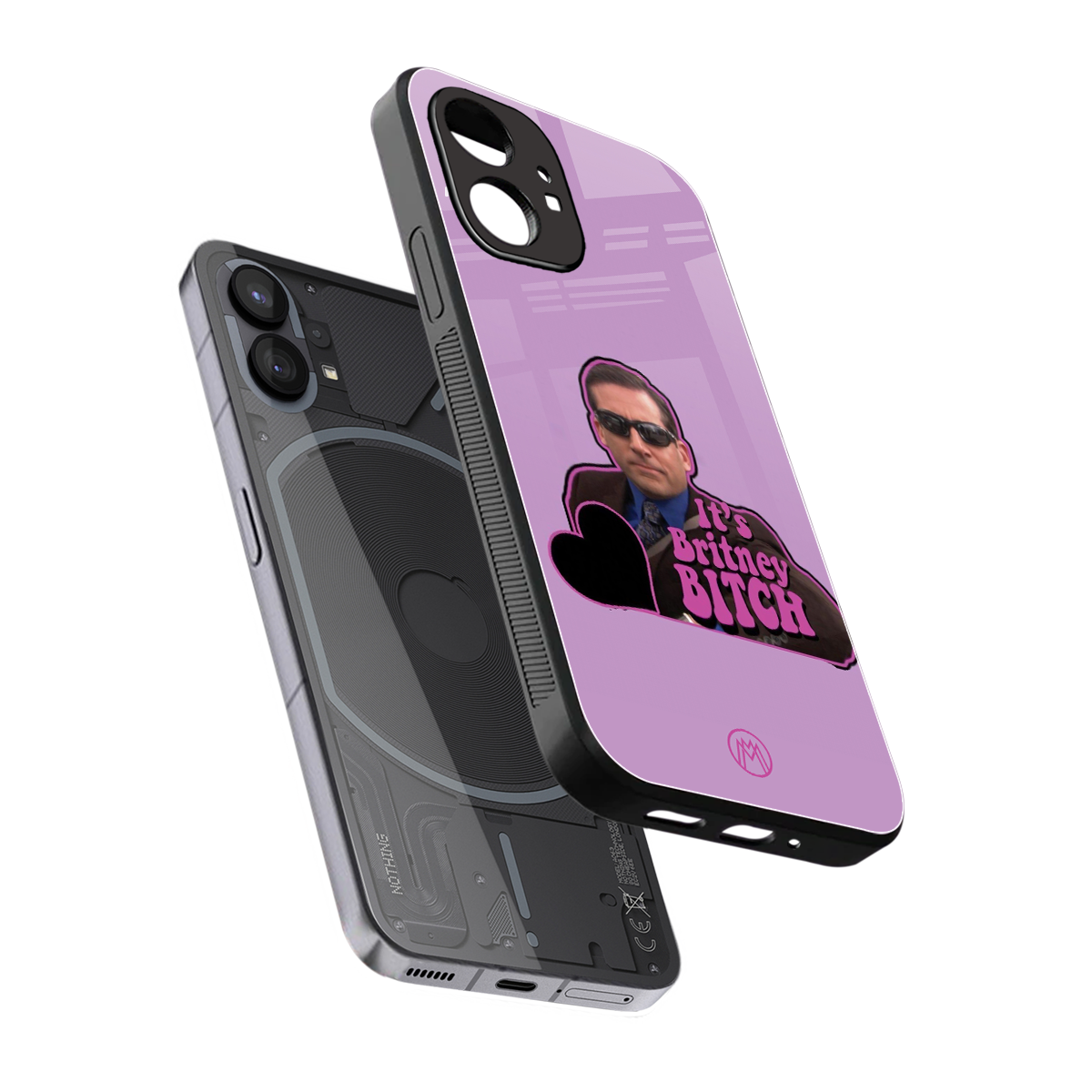 britney bitch back phone cover | glass case for nothing phone 1