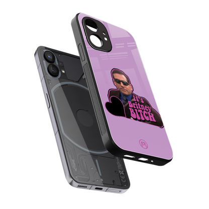 britney bitch back phone cover | glass case for nothing phone 1