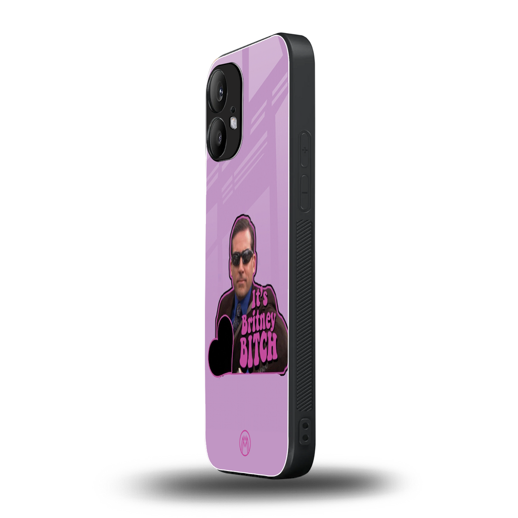 britney bitch back phone cover | glass case for nothing phone 2