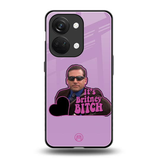 britney bitch back phone cover | glass case for oneplus nord 3