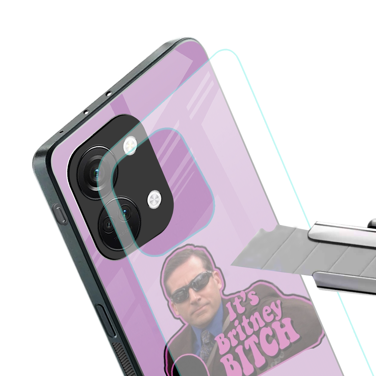 britney bitch back phone cover | glass case for oneplus nord 3
