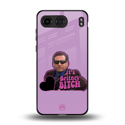 britney bitch back phone cover | glass case for oneplus nord 4