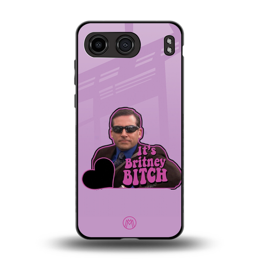 britney bitch back phone cover | glass case for oneplus nord 4