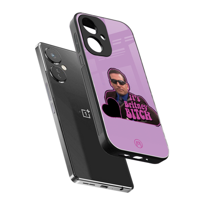 britney bitch back phone cover | glass case for oneplus nord ce 3