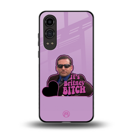 britney bitch back phone cover | glass case for oneplus nord ce 4 lite