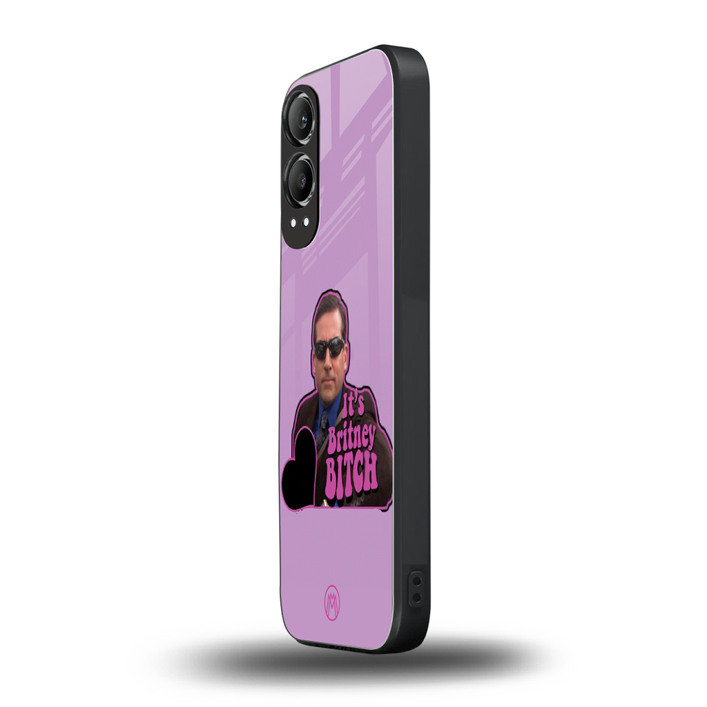 britney bitch back phone cover | glass case for oneplus nord ce 4 lite
