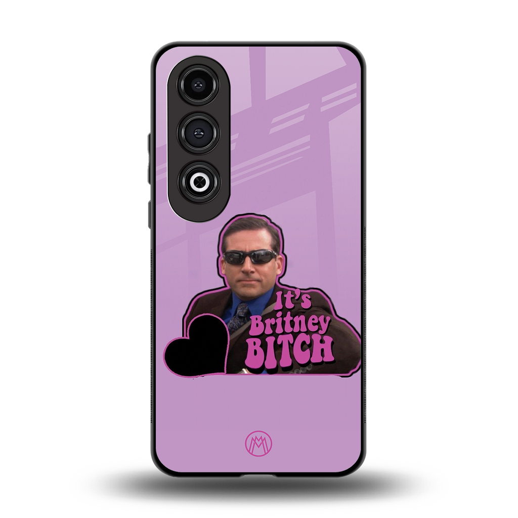 britney bitch back phone cover | glass case for oneplus nord ce 4