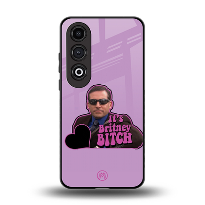 britney bitch back phone cover | glass case for oneplus nord ce 4