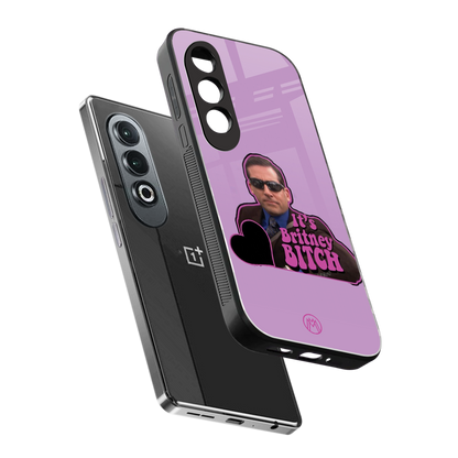 britney bitch back phone cover | glass case for oneplus nord ce 4