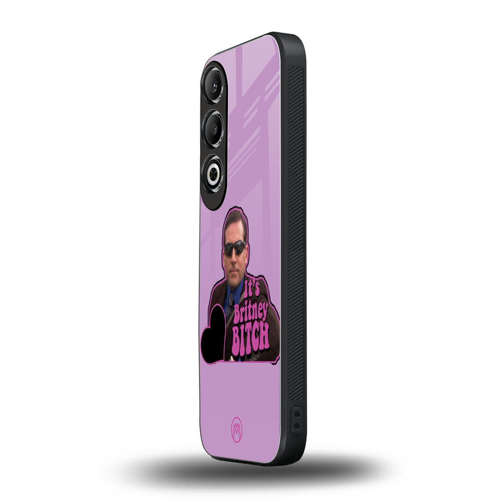 britney bitch back phone cover | glass case for oneplus nord ce 4