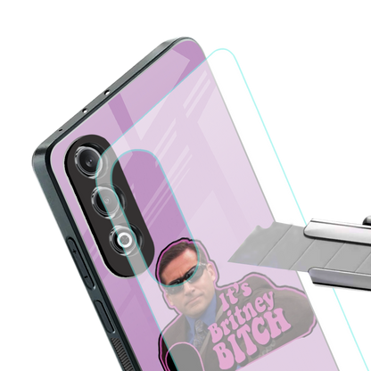 britney bitch back phone cover | glass case for oneplus nord ce 4