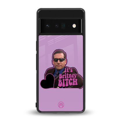 britney bitch back phone cover | glass case for google pixel 6 pro